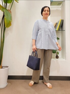 浪口　絵美さん（レディース・164cm）の春コーディネート