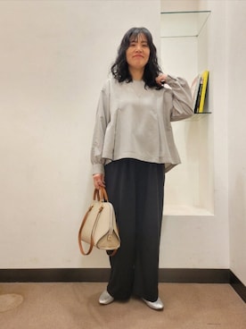 浪口 絵美さん(レディース・164cm)の冬コーディネート