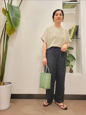 浪口 絵美さん(レディース・164cm)の夏コーディネート