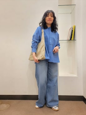 「RODE SKO（ロデスコ）のアイテム」を使った、浪口　絵美さん（レディース・164cm）の冬コーディネート