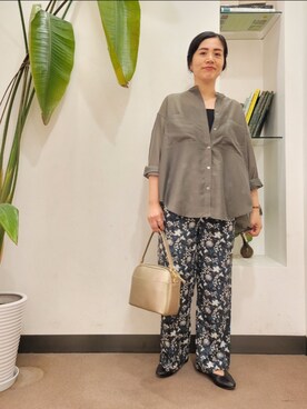 浪口　絵美さん（レディース・164cm）の秋コーディネート