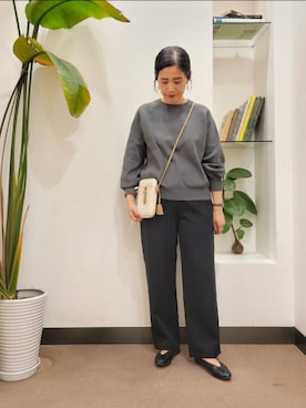 「URBAN RESEARCH DOORS」｜浪口　絵美さん（レディース・164cm）の秋コーディネート