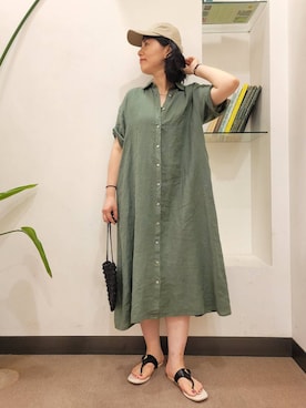 浪口 絵美さん(レディース・164cm)の夏コーディネート