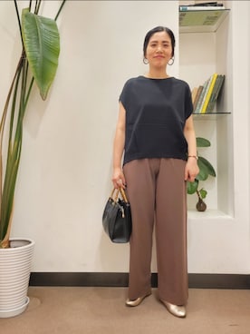 浪口　絵美さん（レディース・164cm）の夏コーディネート
