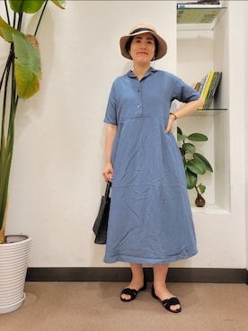 「orcival」｜「アイテム（ワンピース/ドレス）」を使った、emiinamiiさん（レディース・164cm）の春コーディネート