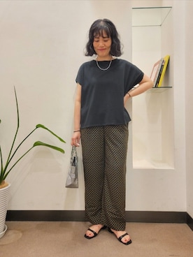 浪口　絵美さん（レディース・164cm）の夏コーディネート