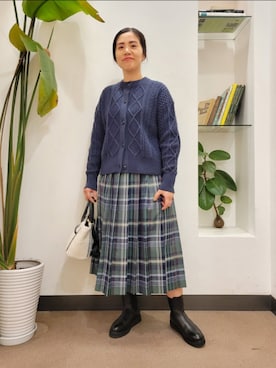 浪口 絵美さん(レディース・164cm)の冬コーディネート