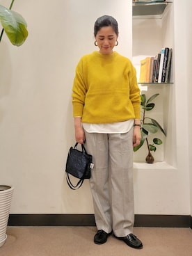 浪口　絵美さん（レディース・164cm）の秋コーディネート