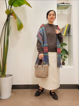 「URBAN RESEARCH DOORS」｜浪口　絵美さん（レディース・164cm）の秋コーディネート