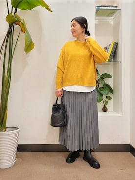 浪口　絵美さん（レディース・164cm）の冬コーディネート