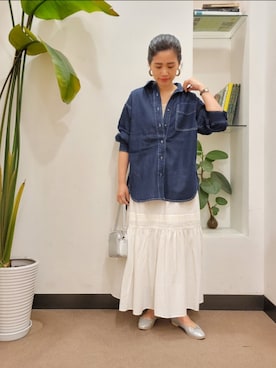 浪口　絵美さん（レディース・164cm）の秋コーディネート