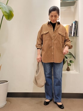 浪口　絵美さん（レディース・164cm）の秋コーディネート