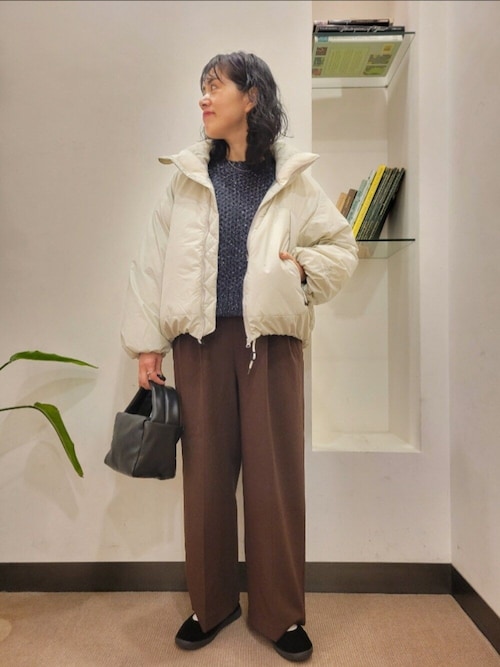 別注』NANGA×EKAL スタンドカラーダウンジャケット（ダウンジャケット