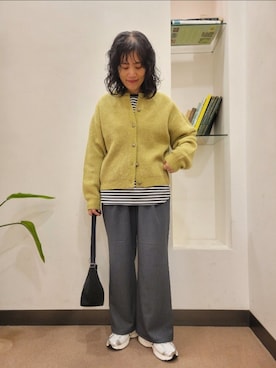 「URBAN RESEARCH DOORS WOMENS」｜浪口　絵美さん（レディース・164cm）の秋コーディネート