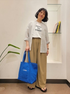 浪口 絵美さん(レディース・164cm)の春コーディネート