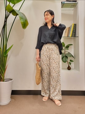 浪口　絵美さん（レディース・164cm）の夏コーディネート