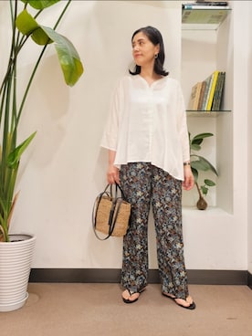 浪口　絵美さん（レディース・164cm）の夏コーディネート