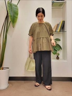 浪口 絵美さん(レディース・164cm)の夏コーディネート