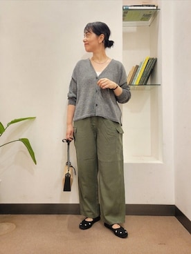 「MARCO BIANCHINI（マルコビアンチーニ）のアイテム」を使った、浪口　絵美さん（レディース・164cm）の夏コーディネート