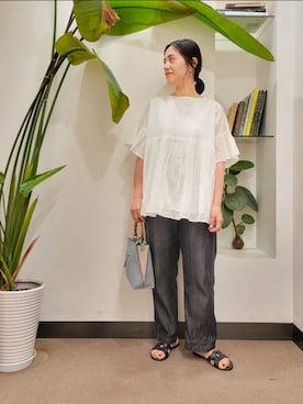 浪口 絵美さん(レディース・164cm)の夏コーディネート