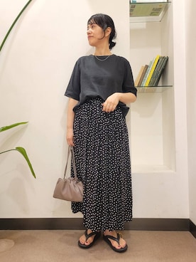 浪口　絵美さん（レディース・164cm）の夏コーディネート