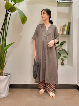 浪口　絵美さん（レディース・164cm）の夏コーディネート