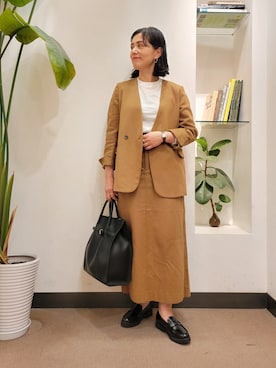 浪口　絵美さん（レディース・164cm）の春コーディネート