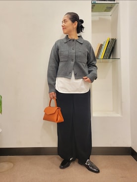 浪口　絵美さん（レディース・164cm）の秋コーディネート