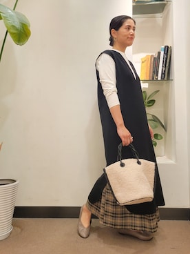 浪口　絵美さん（レディース・164cm）の秋コーディネート