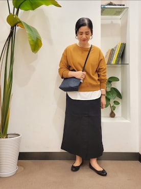 「URBAN RESEARCH DOORS」｜浪口　絵美さん（レディース・164cm）の秋コーディネート