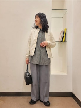 「Danton」｜浪口　絵美さん（レディース・164cm）の冬コーディネート