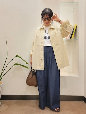 浪口　絵美さん（レディース・164cm）の夏コーディネート