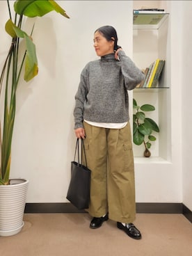 浪口 絵美さん(レディース・164cm)の冬コーディネート