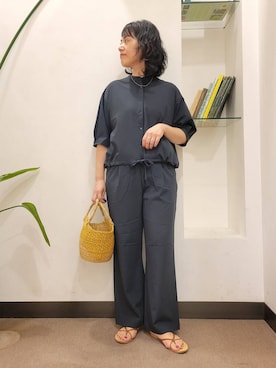 浪口　絵美さん（レディース・164cm）の夏コーディネート