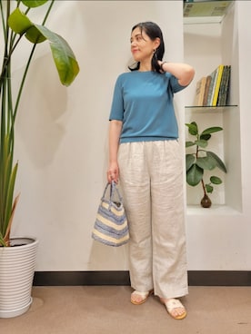 浪口 絵美さん(レディース・164cm)の春コーディネート