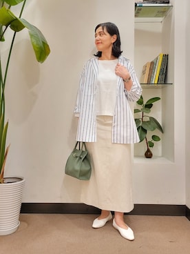 浪口　絵美さん（レディース・164cm）の春コーディネート