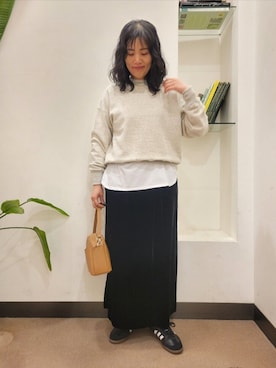 浪口　絵美さん（レディース・164cm）の冬コーディネート