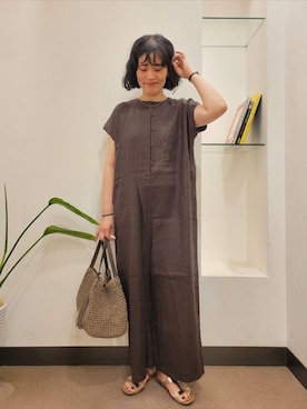 浪口　絵美さん（レディース・164cm）の夏コーディネート