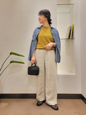 浪口　絵美さん（レディース・164cm）の春コーディネート