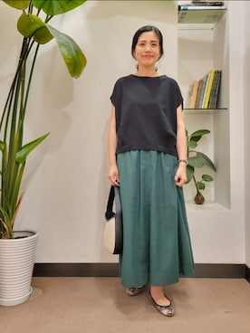 浪口 絵美さん(レディース・164cm)の夏コーディネート