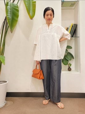 浪口　絵美さん（レディース・164cm）の夏コーディネート