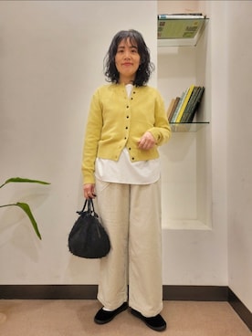 「RODE SKO（ロデスコ）のアイテム」を使った、浪口　絵美さん（レディース・164cm）の秋コーディネート