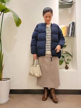 浪口　絵美さん（レディース・164cm）の冬コーディネート