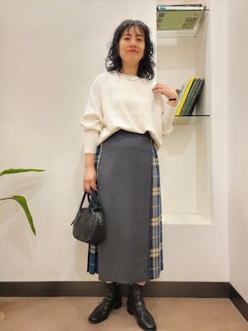 「URBAN RESEARCH DOORS WOMENS」｜浪口　絵美さん（レディース・164cm）の秋コーディネート