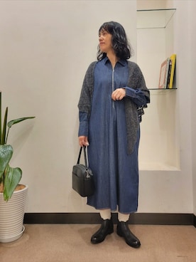 「URBAN RESEARCH DOORS（アーバンリサーチドアーズ）のアイテム（ファッション雑貨）」を使った、浪口　絵美さん（レディース・164cm）の秋コーディネート
