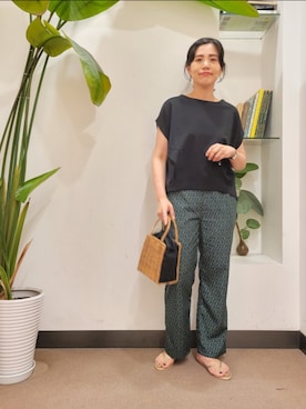 浪口　絵美さん（レディース・164cm）の夏コーディネート