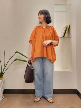 浪口　絵美さん（レディース・164cm）の夏コーディネート