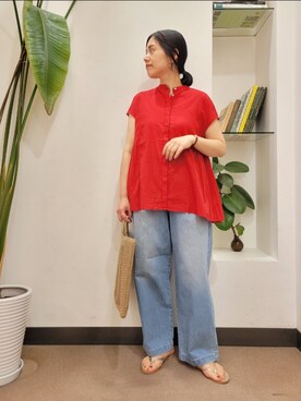 浪口　絵美さん（レディース・164cm）の夏コーディネート