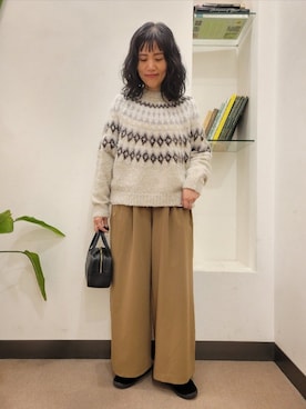 浪口　絵美さん（レディース・164cm）の冬コーディネート