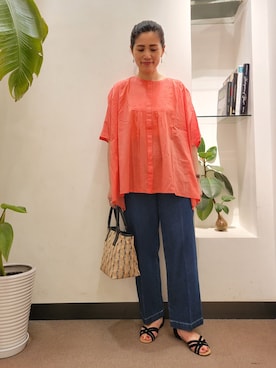 浪口　絵美さん（レディース・164cm）の夏コーディネート